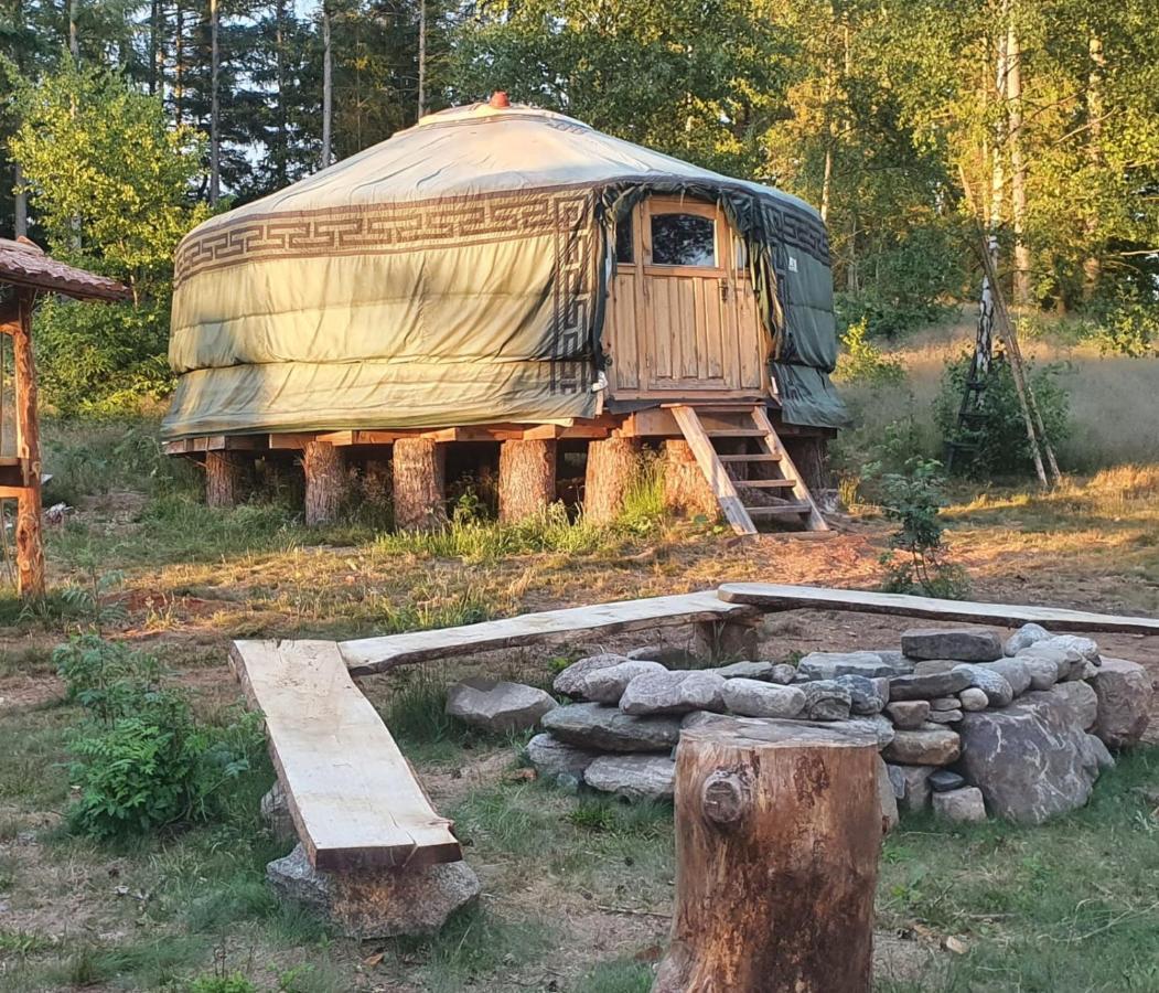 Vittfarnas Hird Vikingaby Bed & Breakfast Sosdala Eksteriør bilde