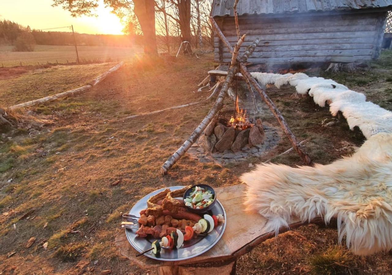 Vittfarnas Hird Vikingaby Bed & Breakfast Sosdala Eksteriør bilde